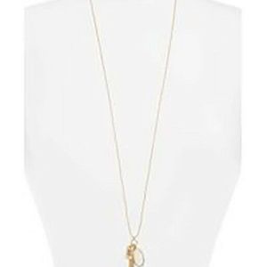 COPY - Nordstrom Treasure & Bond Initial Druzy Necklace